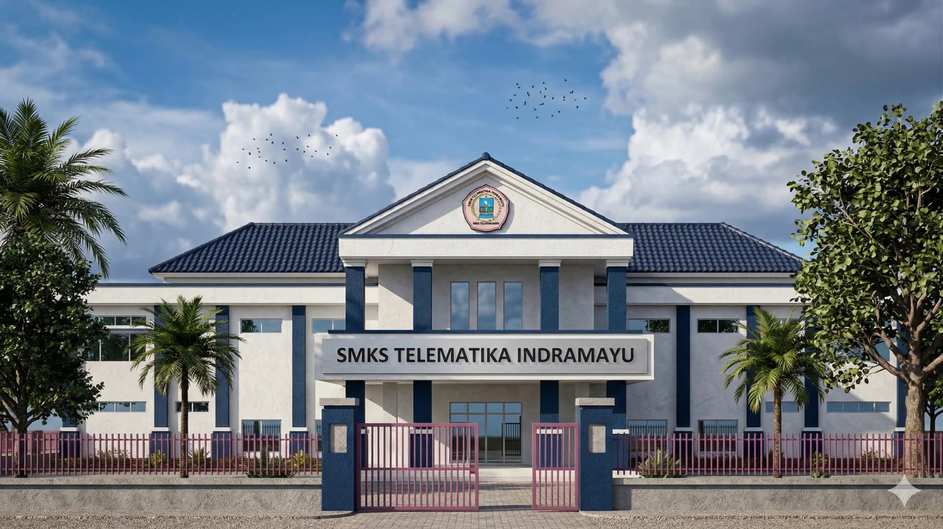 Gedung SMKS Telematika Indramayu